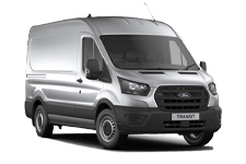 Car Hire Consett - Silver Ford Transit Long Wheelbase - Van hire Consett
